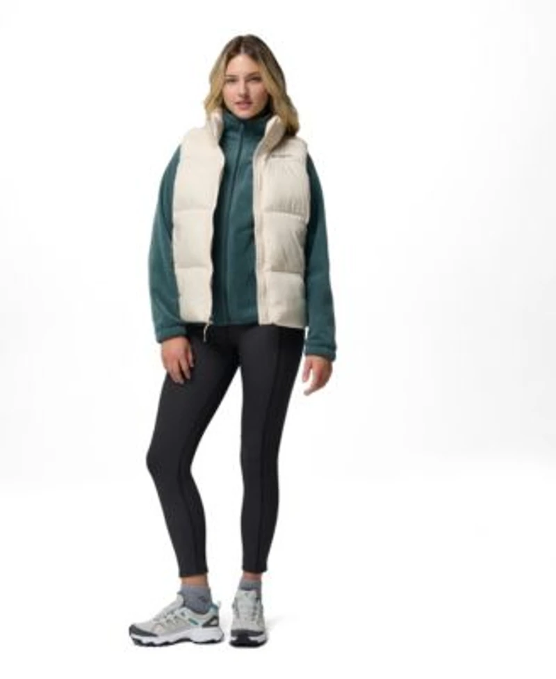 Columbia Womens Benton Springs Fleece Jacket Puffect Thermarator Insulated Vest Move Leggings