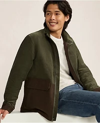 Lands' End Men's Mixed Media Cord Jacket