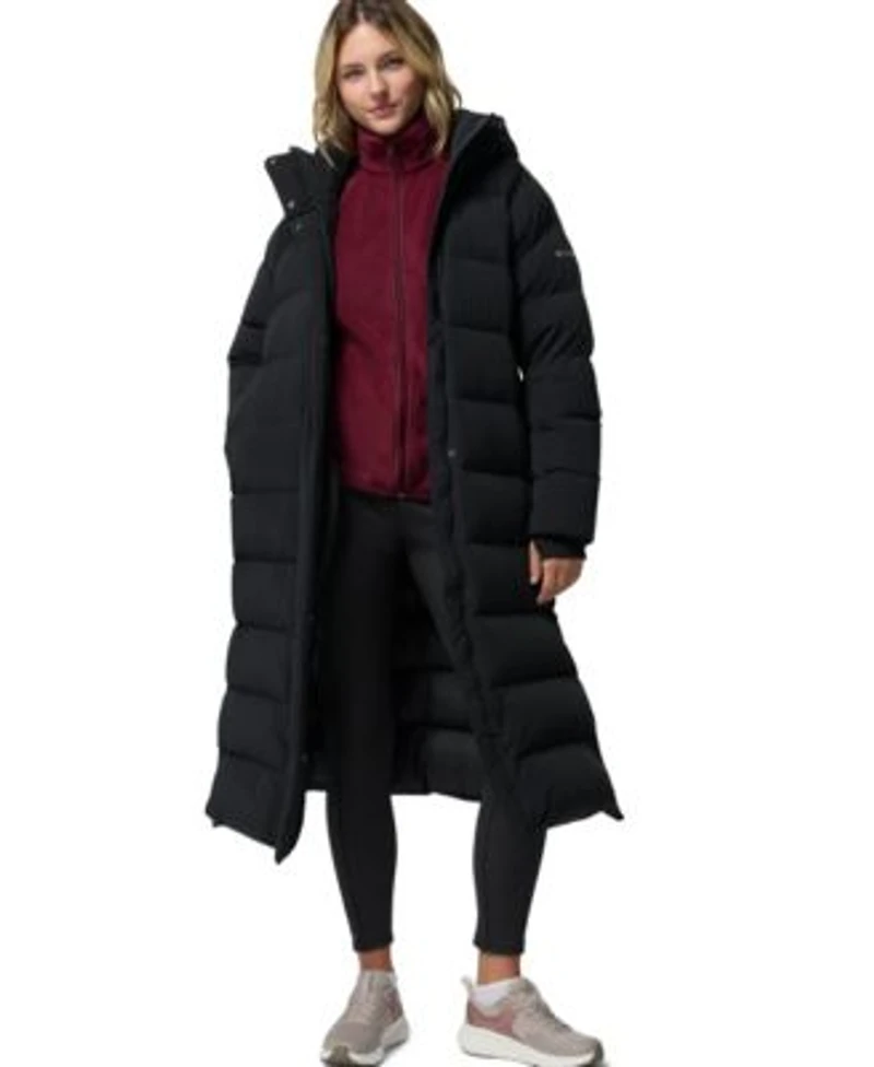 Columbia Womens Benton Springs Fleece Jacket Move Leggings Amaze Long Hooded Puffer Jacket