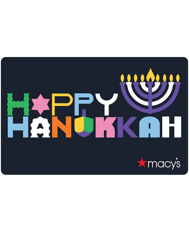 Happy Hanukkah E-Gift Card
