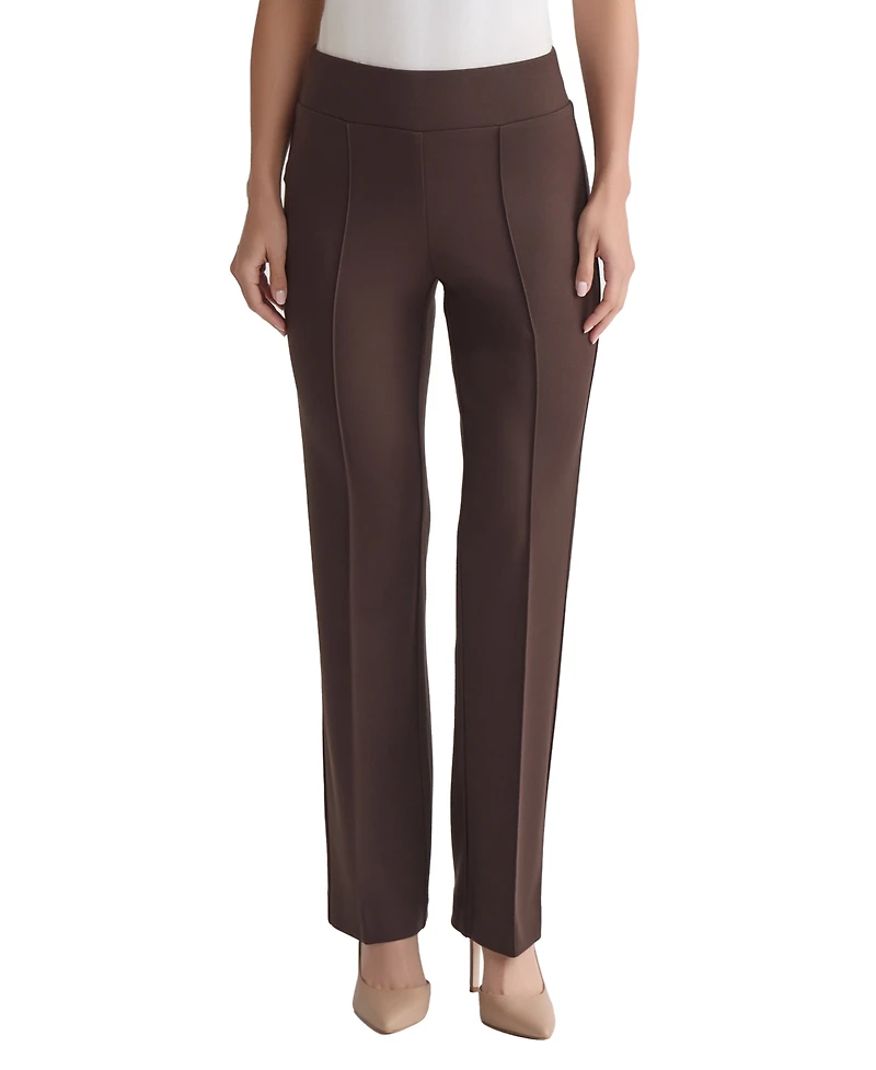 Jones New York Women's Pull On Pintuck Trousers Pants
