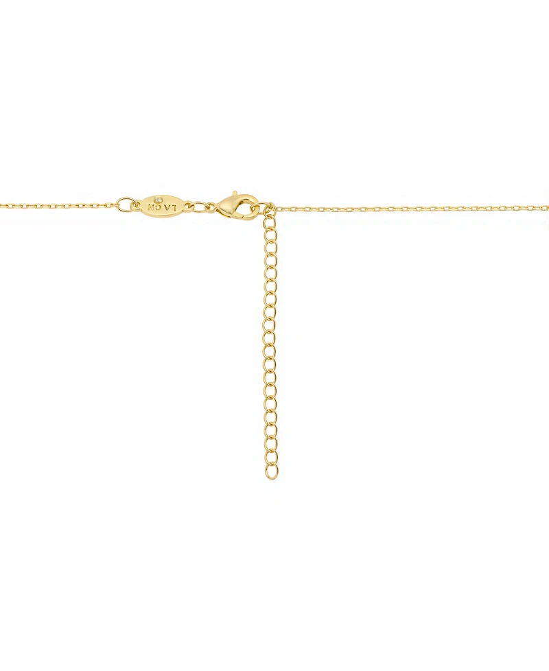 Disney Minnie Mouse Crystal and Mother of Pearl Trick or Treat Pendant Necklace