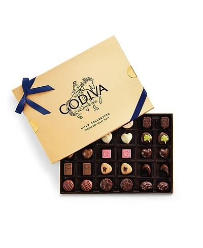 Godiva Assorted Chocolate Gift Box with Ribbon