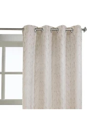 Commonwealth Home Fashions Arcadia Grommet Curtain Panel Window Dressing - 52x108", Off-white