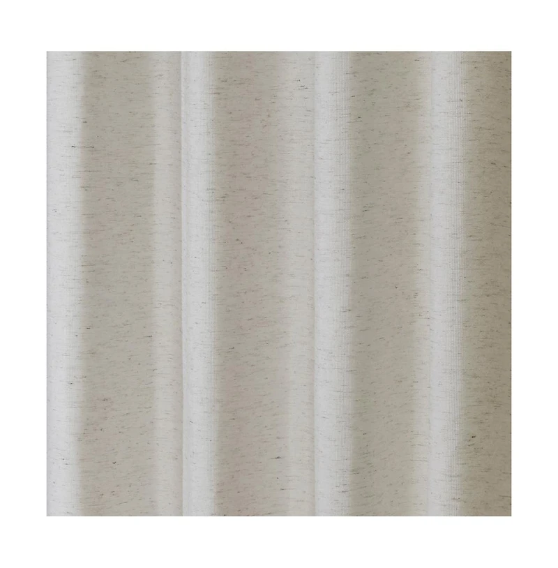 Habitat Ashcroft Light Filtering Exclusive Weave Grommet Curtain Panel 52" x 84" Linen