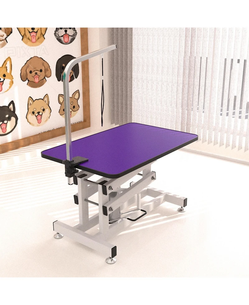 Streamdale Furniture 42.5INCH Hydraulic Pet Grooming Table