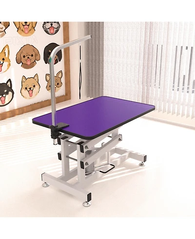 Streamdale Furniture 42.5INCH Hydraulic Pet Grooming Table