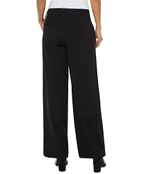 Liverpool Los Angeles Women's Belted Kelsey Wide Leg Trousers