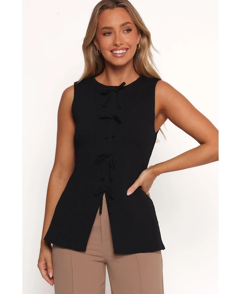 Petal and Pup Women's Milani Bow Knitted Top