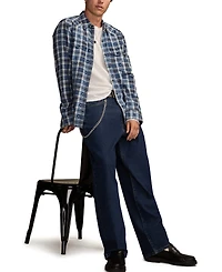 Lucky Brand Men's Dobby Western Long-Sleeve Shirt