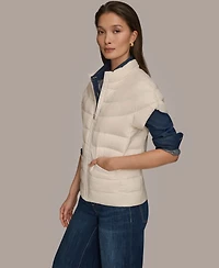 Donna Karan Weekend Women's Cap-Sleeve Puffer Jacket