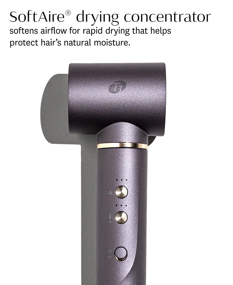 T3 Aire 360 Air Styler Blowout Kit Gift Set with Luxe Carrying Case Limited-Edition Sugar Plum