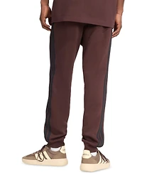 adidas Men's Essentials Regular-Fit 3-Stripes Fleece Joggers