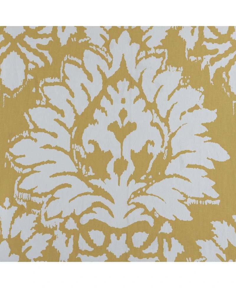 Half Price Drapes Lacuna Sun Floral Printed Cotton Room Darkening Curtain