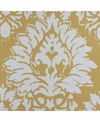 Half Price Drapes Lacuna Sun Floral Printed Cotton Room Darkening Curtain