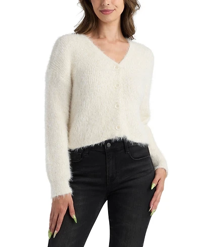 Bcx Juniors' V-Neck Long-Sleeve Cardigan