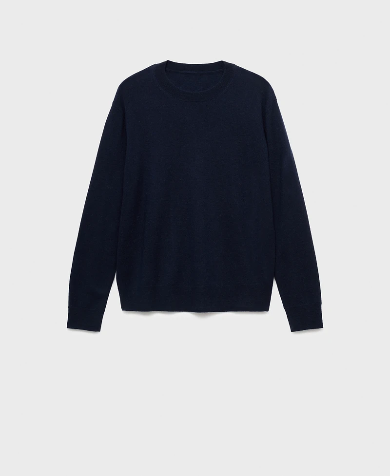 Mango Women's Wool Fine-Knit Sweater