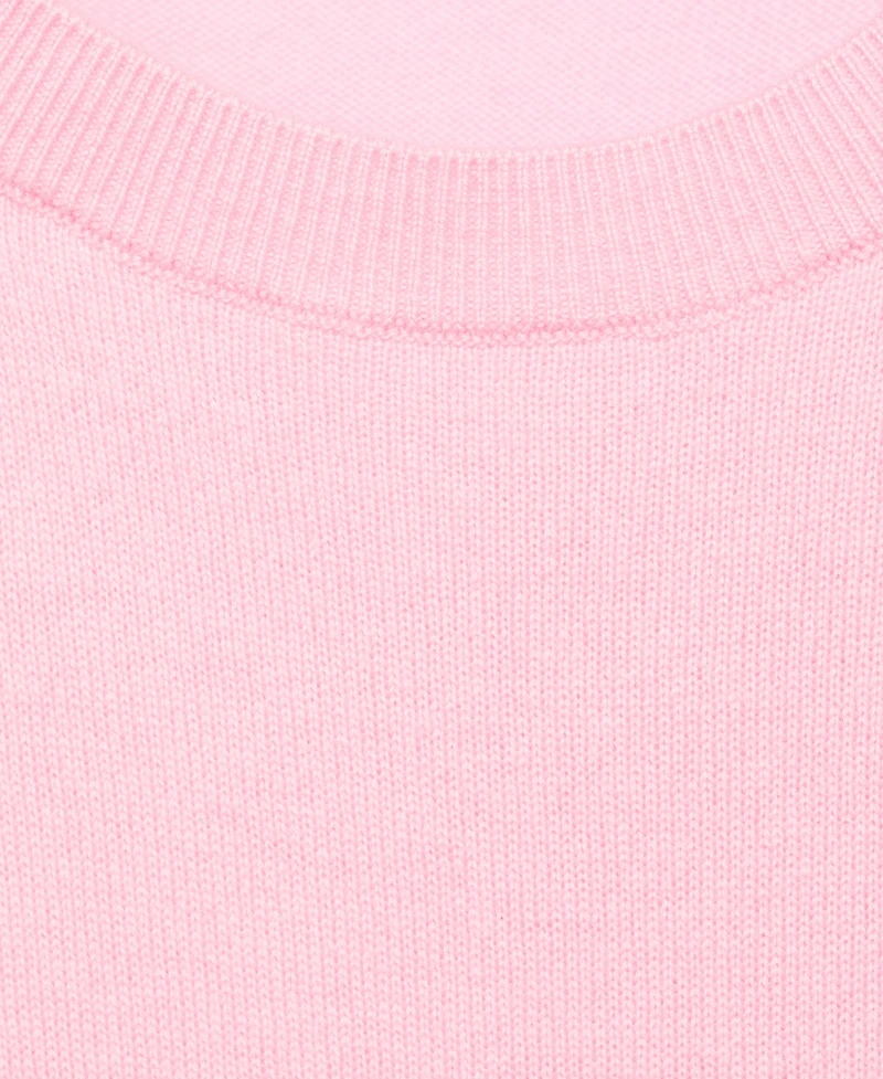 Mango Women's Short-Sleeved Wool Sweater