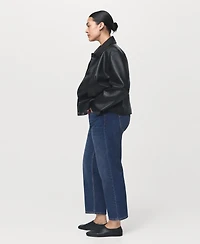 Mango Women's Mid-Rise Straight Jeans