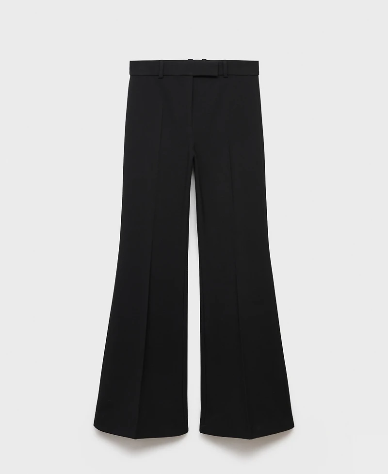 Mango Women's Flared Suit Pants