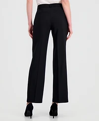 Anne Klein Women's High-Rise Wide-Leg Pants