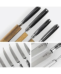 Messermeister Avanta Damascus 10 pc Block Set