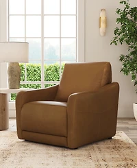 Flexsteel 41" Leather Brinley Power Incliner