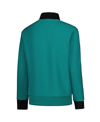 Adidas Big Boys and Girls Green Liverpool Terrace Icons Full-Zip Track Jacket