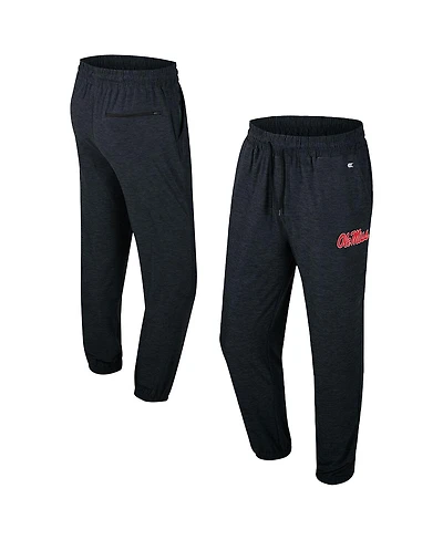 Colosseum Men's Black Ole Miss Rebels Revolution Jogger Pants