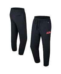Colosseum Men's Black Ole Miss Rebels Revolution Jogger Pants