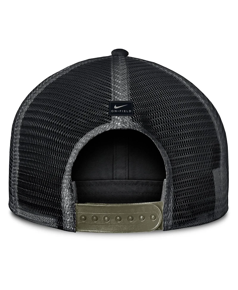 Nike Men's Camo Arizona Wildcats 2025 Military Appreciation Rise Adjustable Trucker Hat