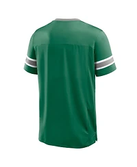 Fanatics Men's Kelly Green Philadelphia Eagles Hometown Premium Hashmark V-Neck T-Shirt