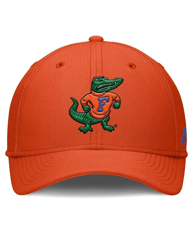 Nike Men's Orange Florida Gators Rise Academic Dri-fit Flex Hat