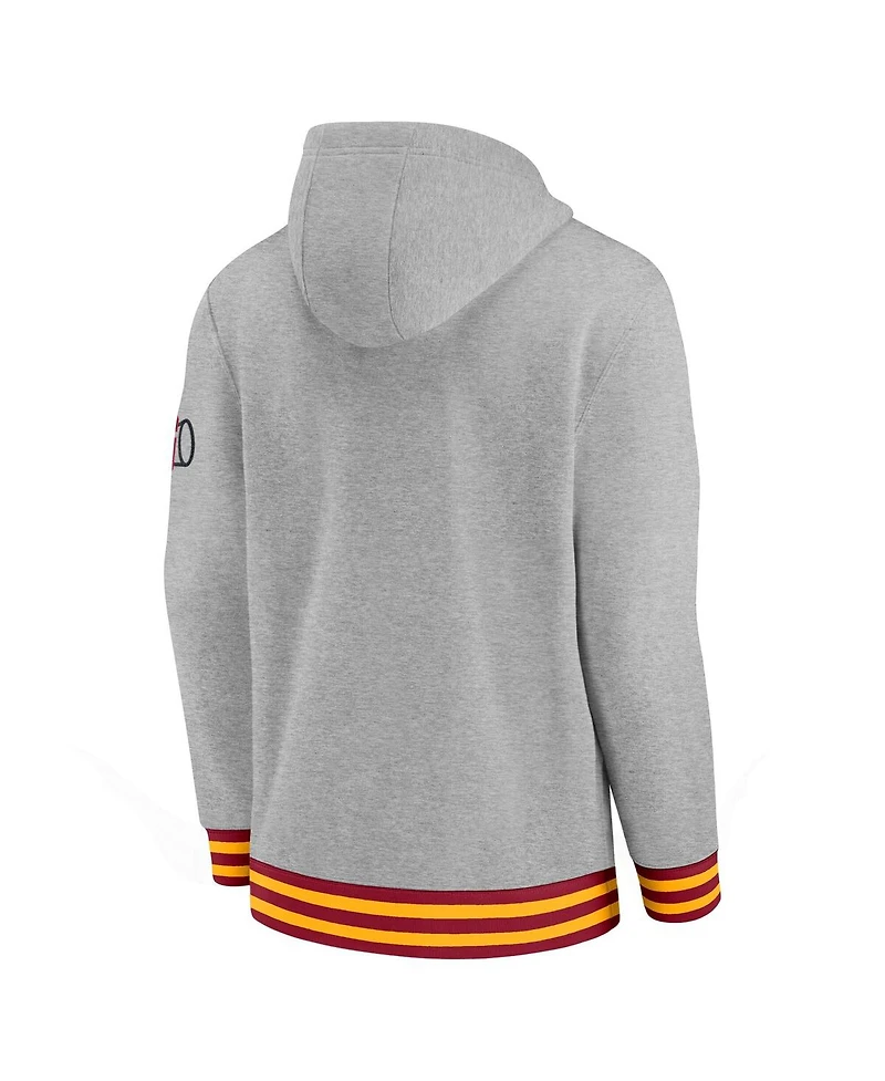 Nike Men's Heather Gray Florida State Seminoles Legacy Retro Pullover Hoodie