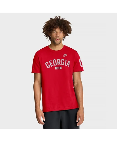 Nike Men's Red Georgia Bulldogs Legacy Arch T-Shirt