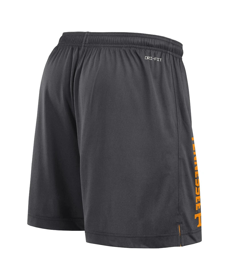 Nike Men's Tennessee Orange/Anthracite Volunteers Courtside Standard Issue Dri-fit Reversible Shorts