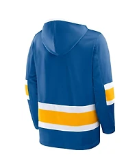 Fanatics Men's Blue St. Louis Blues Prime Time Fleece Hoodie