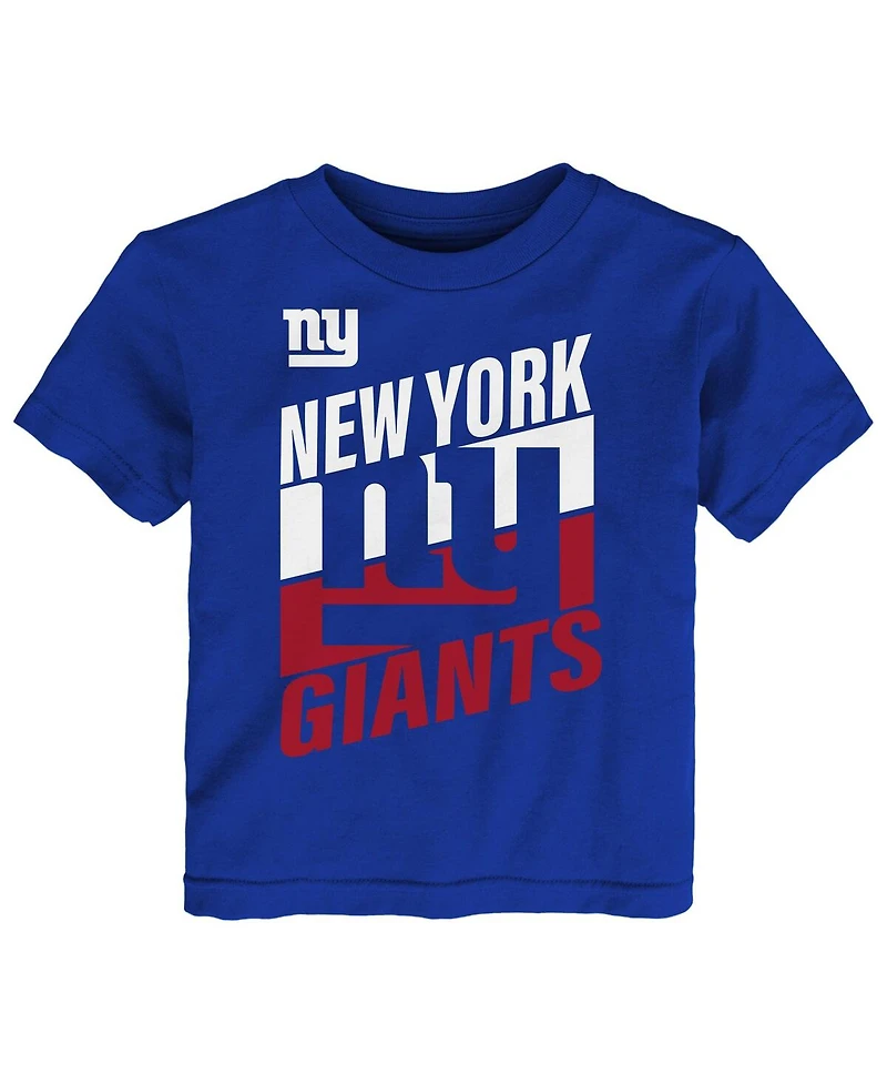 Outerstuff Toddler Royal New York Giants Teamwork T-Shirt