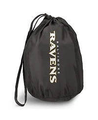 Darius Rucker Collection by Fanatics x Nfl Men's Black Baltimore Ravens Packable Full-Zip Vest with Travel Bag