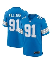 Nike Men's Tyleik Williams Blue Detroit Lions 2025 Nfl Draft First Round Pick Game Jersey
