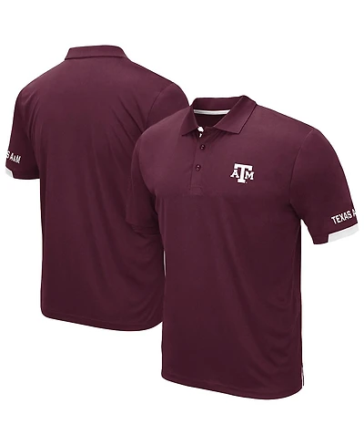 Colosseum Men's Maroon Texas A&M Aggies Big Tall Santry Polo Shirt