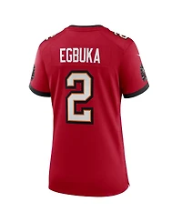 Nike Women's Emeka Egbuka Red Tampa Bay Buccaneers Team Game Jersey