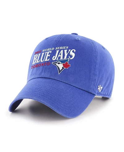 '47 Brand Men's Royal Toronto Blue Jays 2025 World Series Clean Up Adjustable Hat