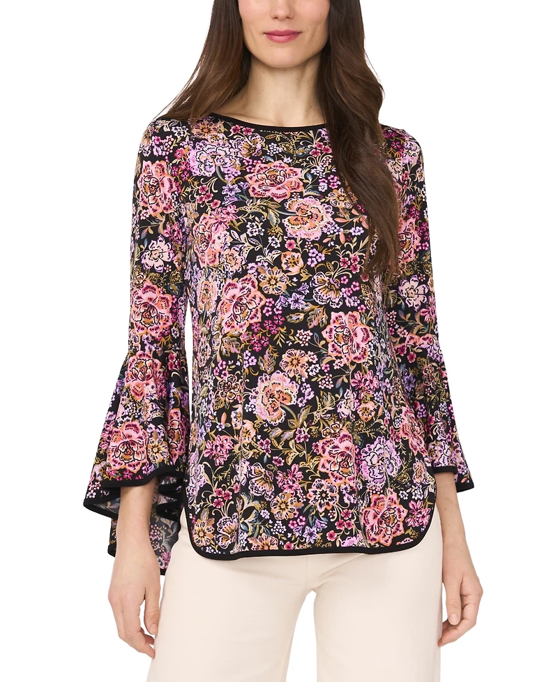 Sam & Jess Women's Bell-Sleeve Top