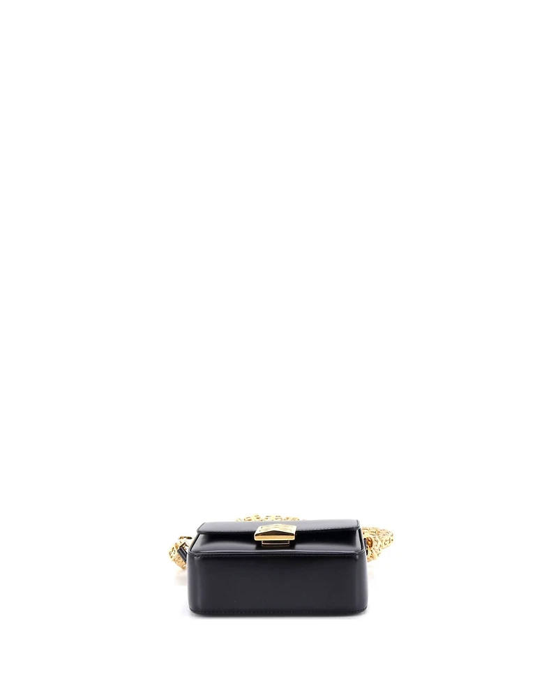 Pre-Owned Givenchy Small 4G Cube Chain Top Handle Bag Leather