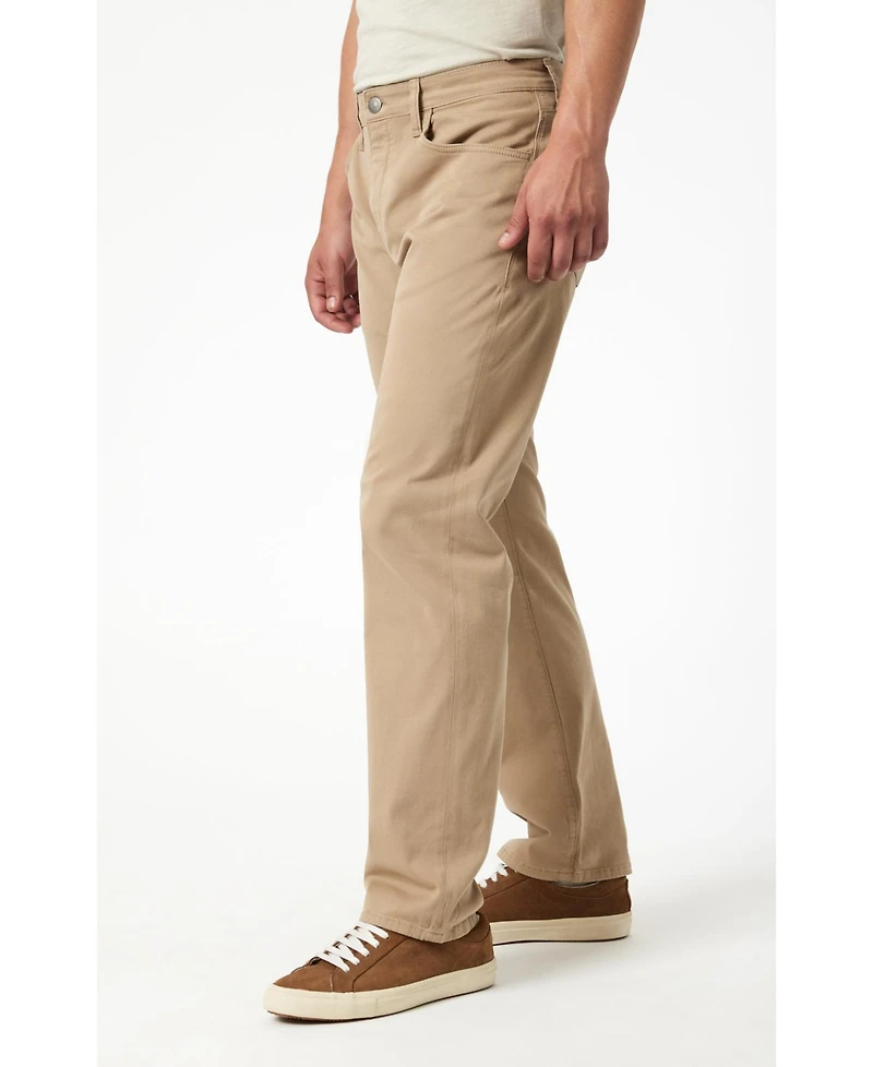 Mavi Jeans Men's Matt Relaxed Straight Leg Khaki Casual Twill