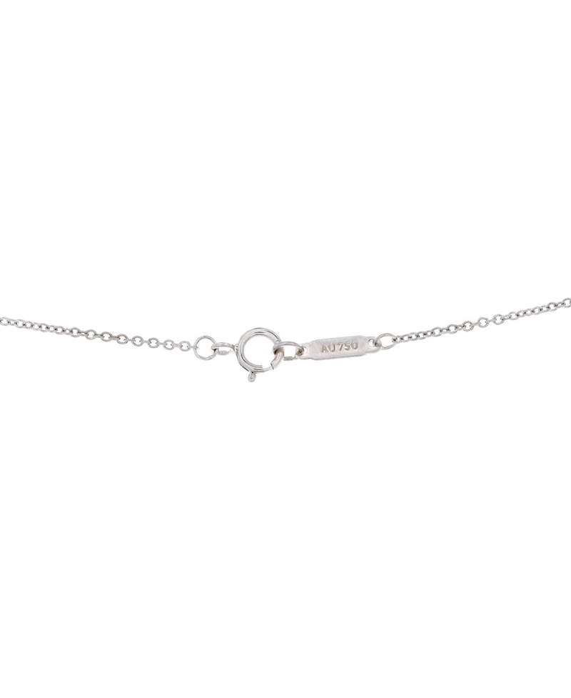 Pre-Owned Tiffany & Co. Metro Open Heart Pendant Necklace
