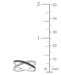 Macy's Diamond Ring (1/6 ct. t.w.) in Sterling Silver