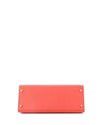 Pre-Owned HERMES Kelly 28 Handbag Red Epsom with Gold Hardware