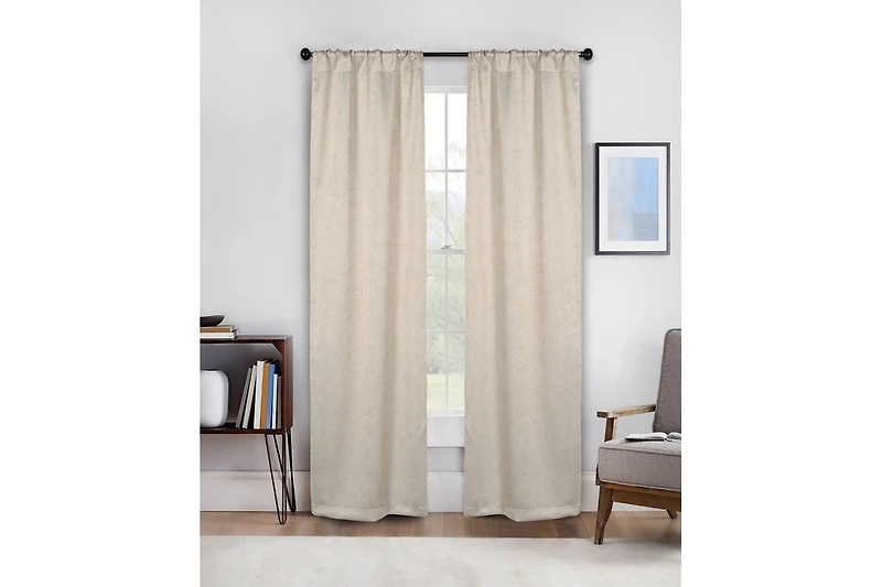 Superior Senna Tex tured Blackout Curtain Set of 2 Panels